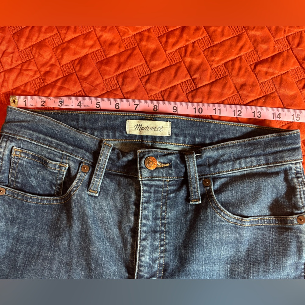 Madewell 10 inch high rise skinny size 29 - Picture 6 of 6